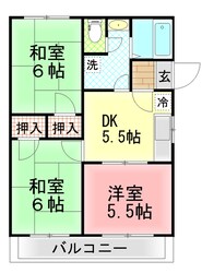 沼津駅 徒歩58分 2階の物件間取画像